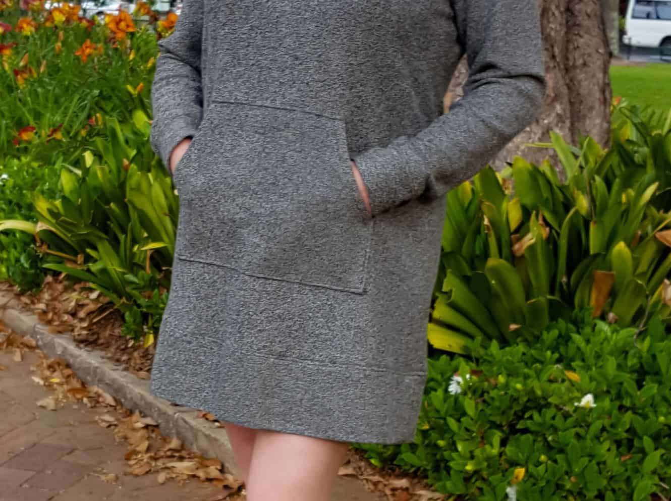 Diy sweatshirt dress