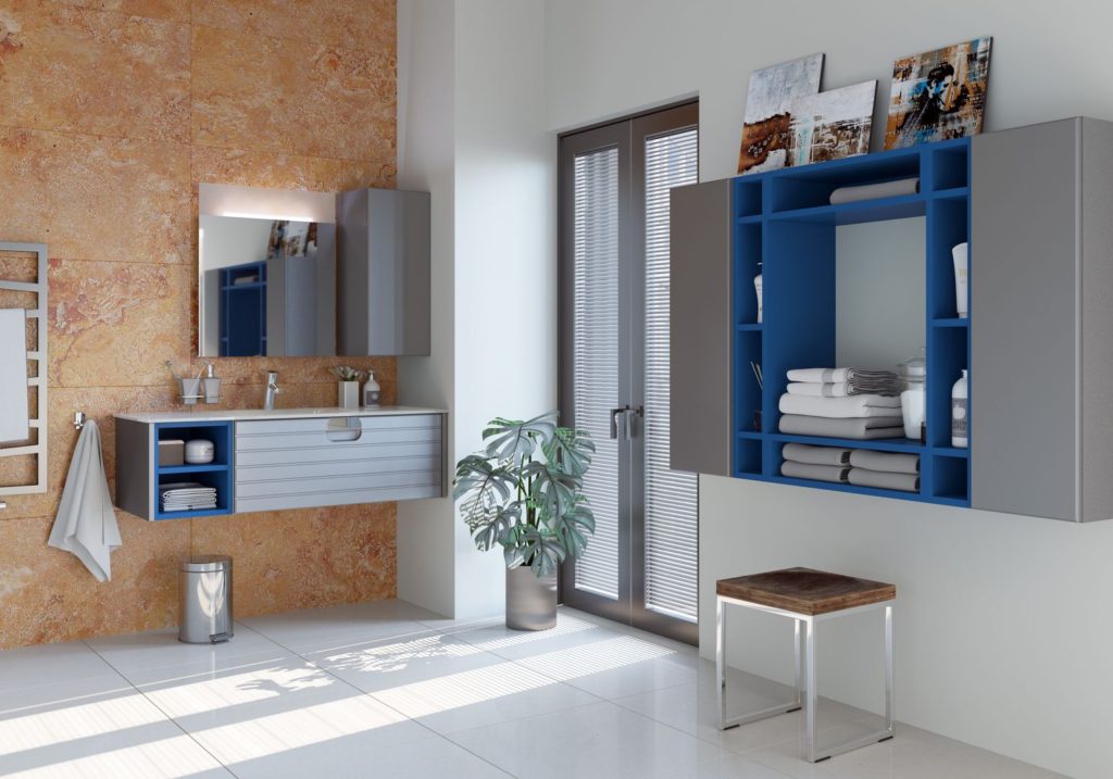 современный дизайн ванной комнаты в стиле минимализма