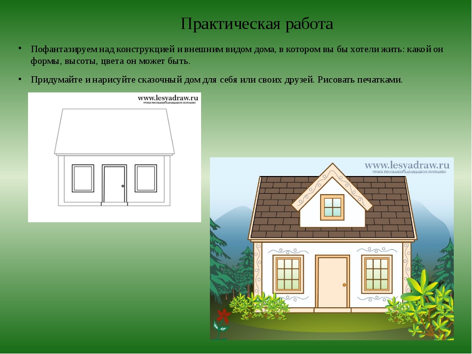 Какой дом необходимо. Дом для презентации. Постройки изо 1 класс. Постройки в нашей жизни 1 класс. Урок по теме постройки в нашей жизни..