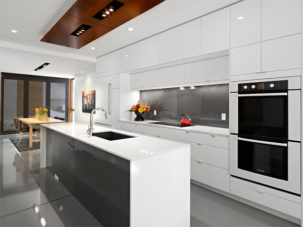gray kitchen