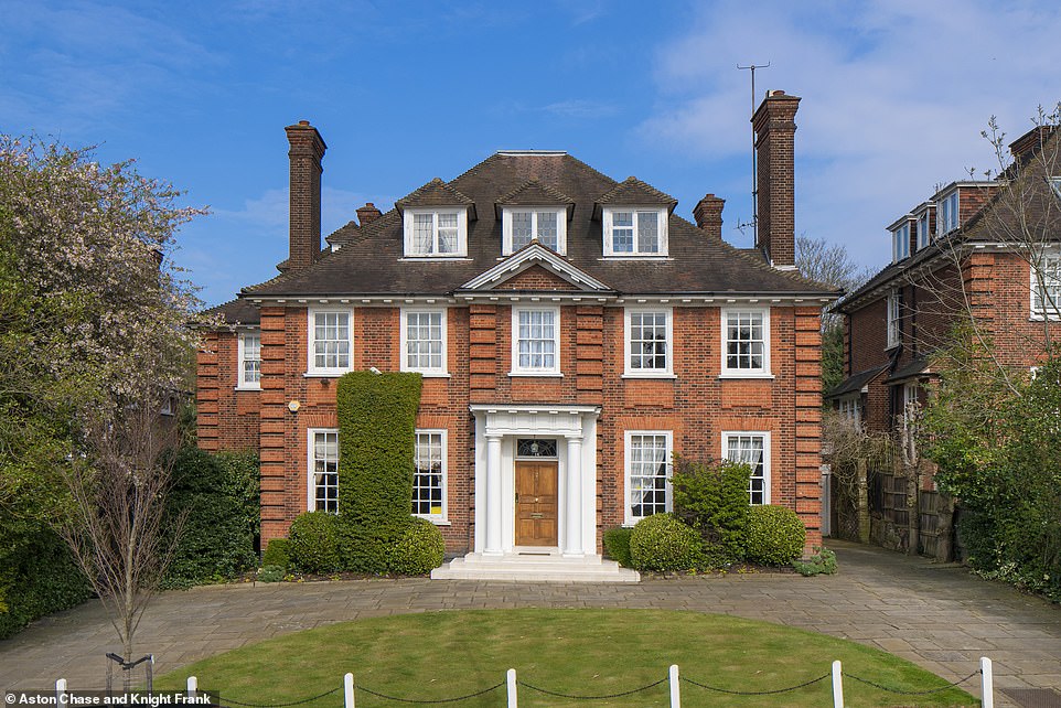 A magnificent 9,194 sq ft detached Neo-Georgian eight bedroom mansion in London