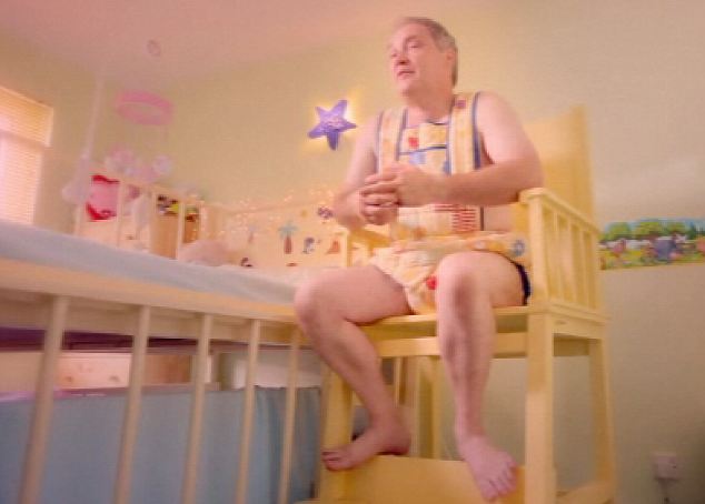 Derek says there is  common misconception that adult babies are peadophiles: 