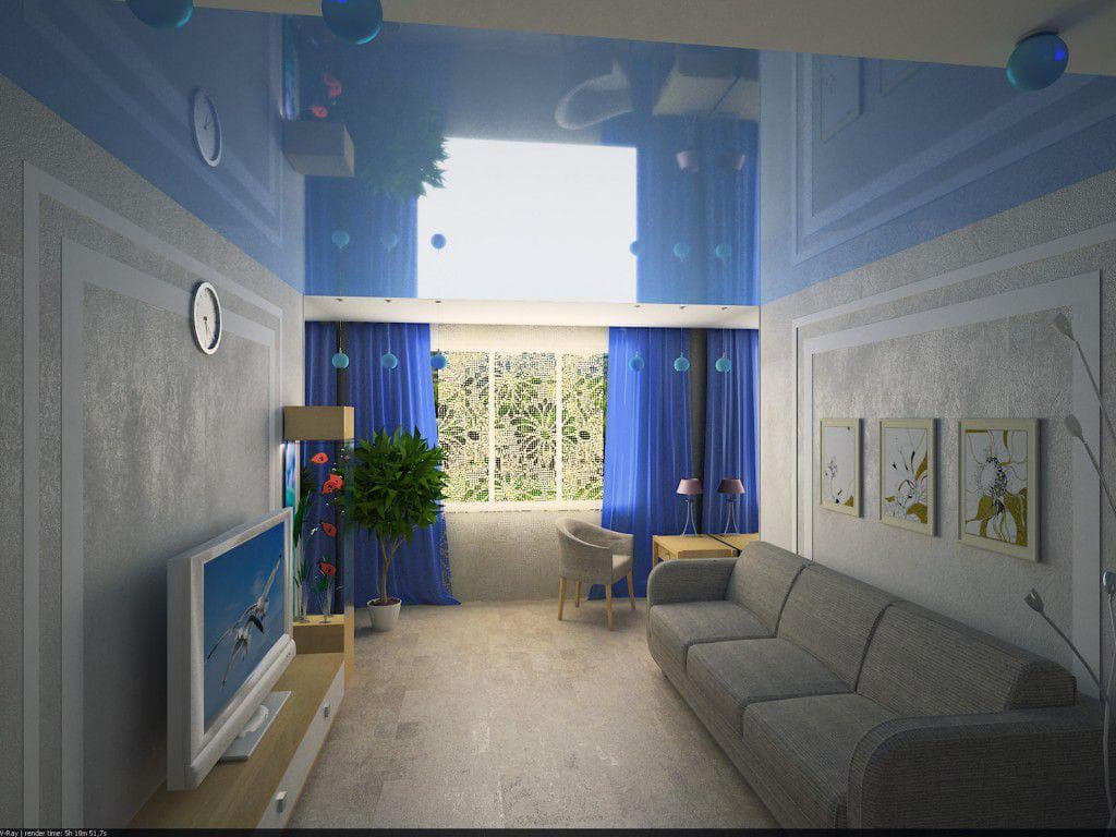 Дизайн комнаты 6 на 3 с окном