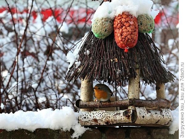 Кормушка-домик. Фото с сайта fast-images.ru