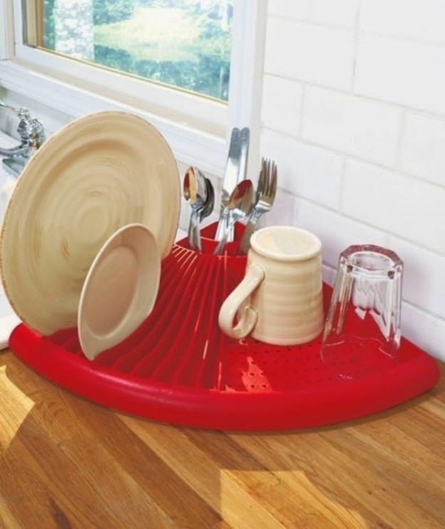 Угловая сушилка для посуды