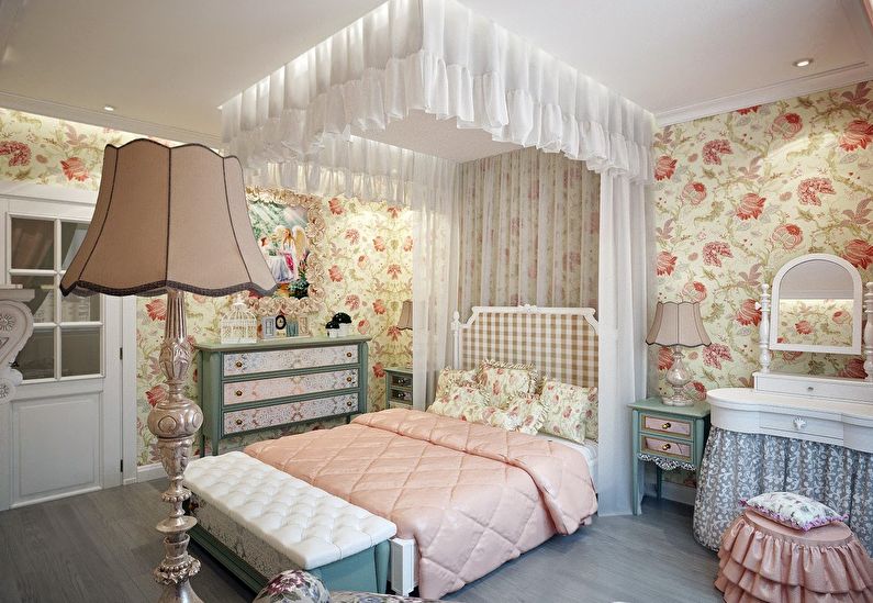 Детская комната в стиле прованс - Дизайн интерьера