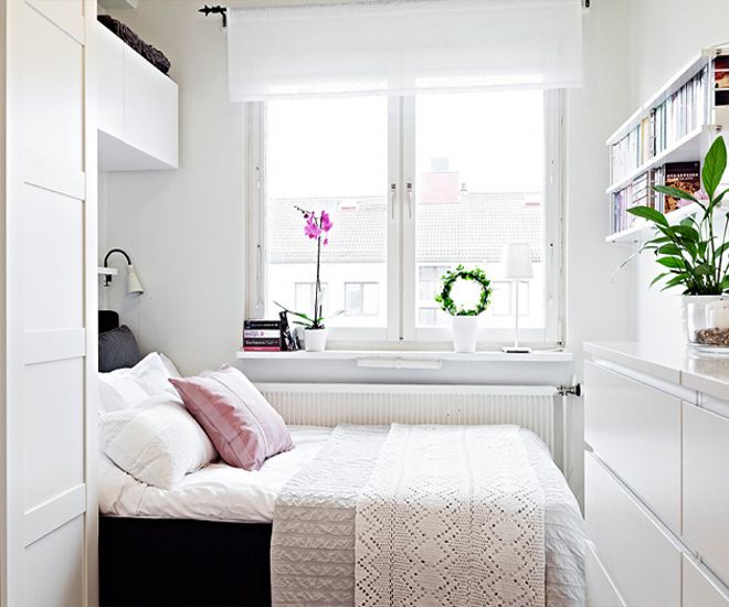 дизайн комнаты для девушки минимализм белый