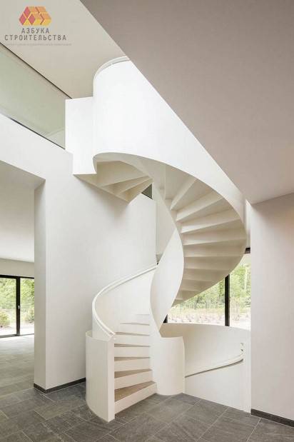 Лестница в стиле минимализма
