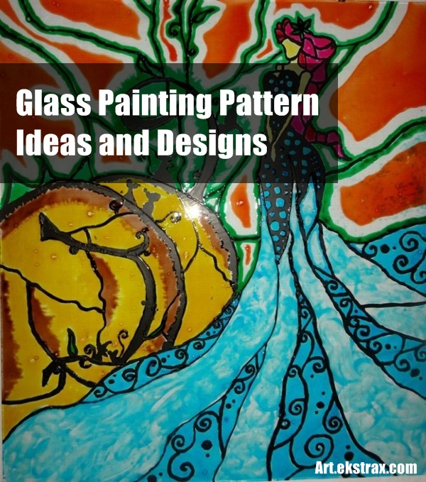 Glass Painting Pattern Ideas and Design
