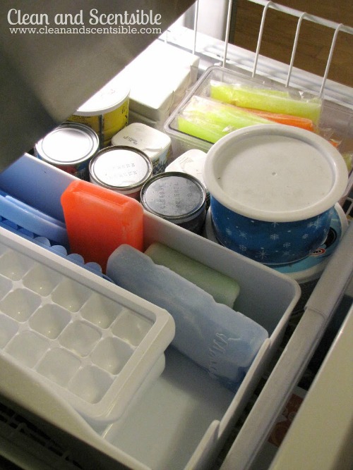 Lots of tips and tricks to help keep your fridge and freezer organized!